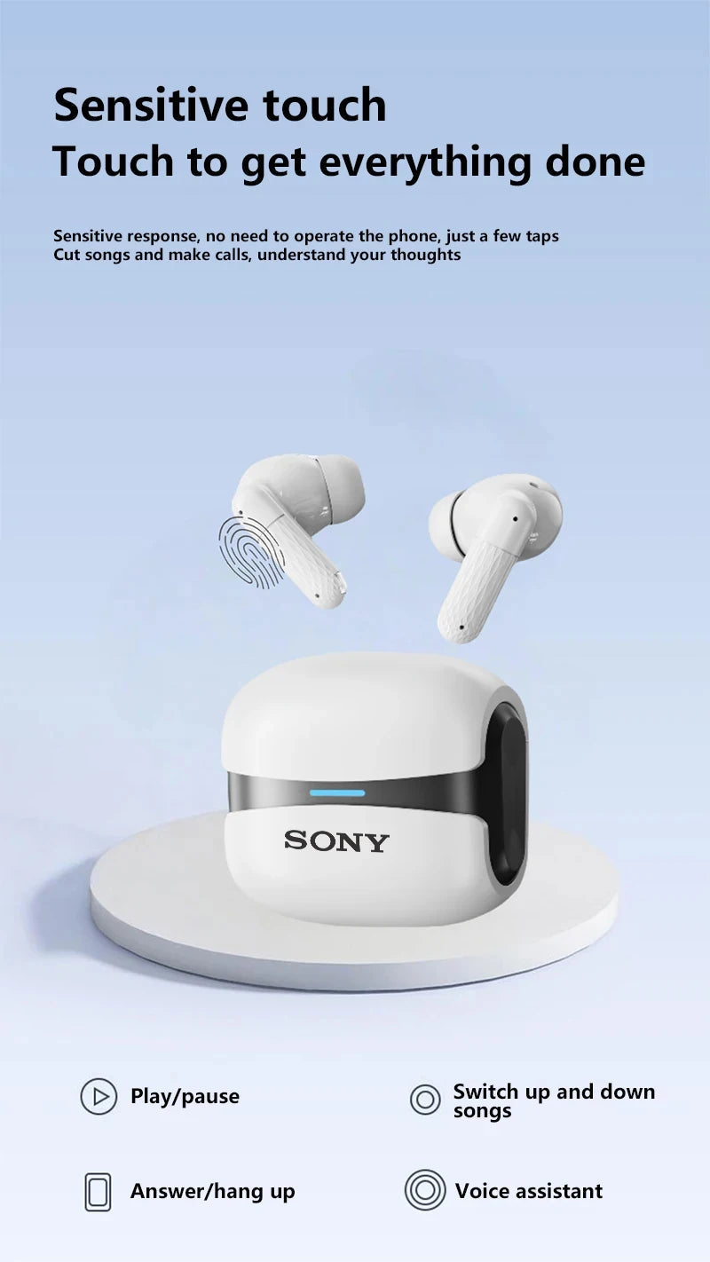 Sony In Ear Earbuds Wireless Bluetooth Earphones Motion Music Game Headphones For iPhone Samsung Huawei Xiaomi With Mic Headset RELUX.STORE