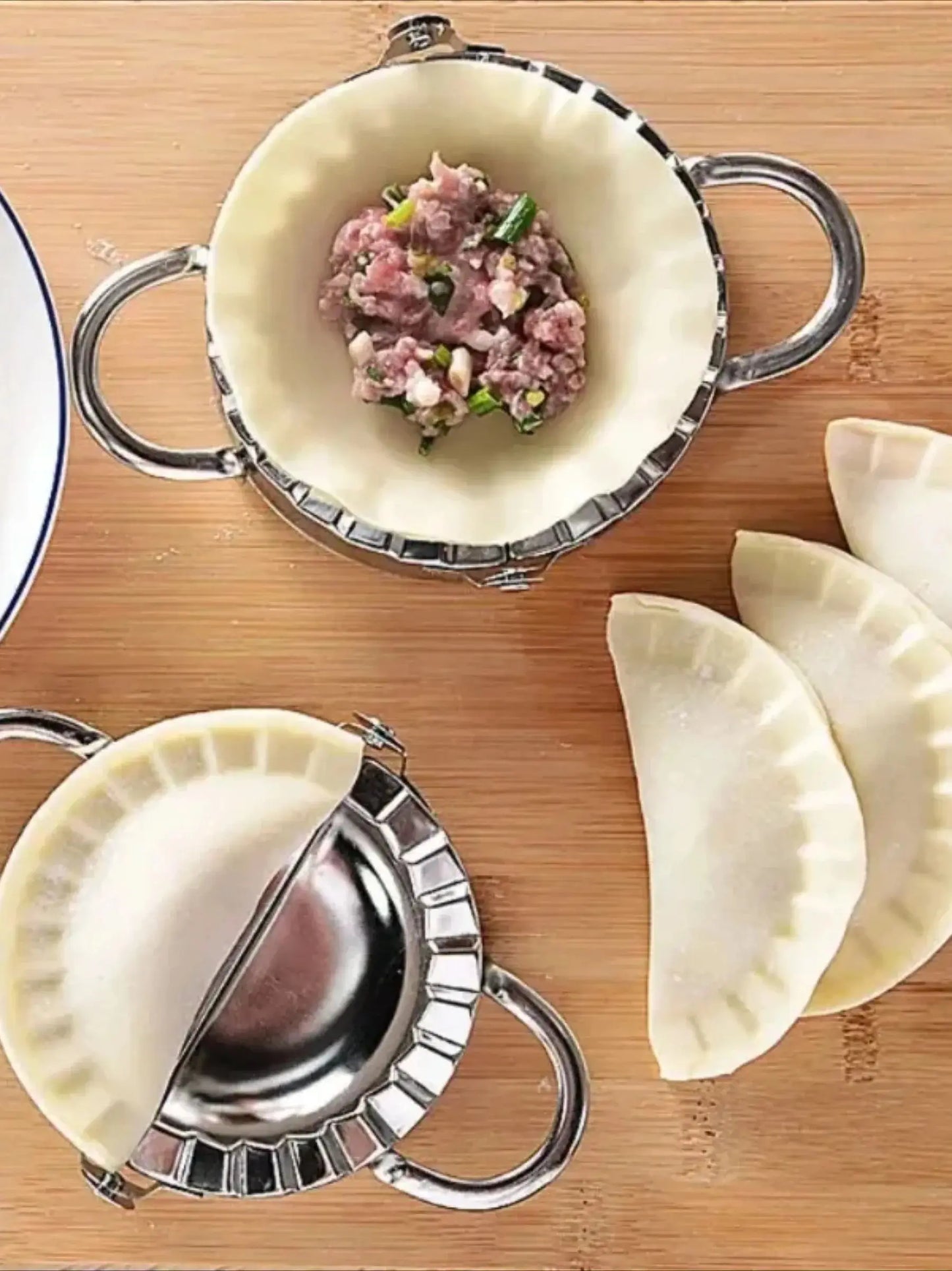 Stainless Steel Dumpling Maker Dumpling Skin Mold Ravioli Maker