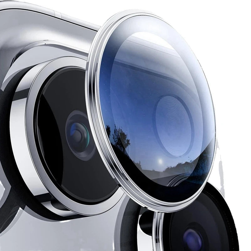 Alloy Ring Lens Tempered Glass For iPhone 17 16 Pro max 17Air Plus Metal Camera Protector Back Lens Cover Cap for 17pro RELUX.STORE