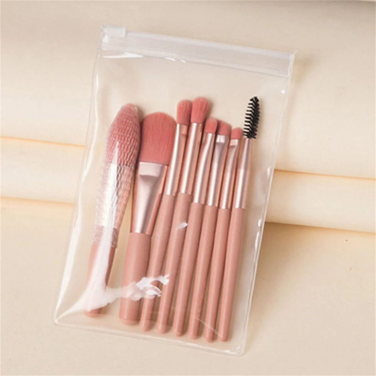 8Pcs Soft Fluffy Makeup Brushes Set for cosmetics Foundation Blush Powder Eyeshadow Kabuki Blending Makeup brush beauty tool RELUX.STORE