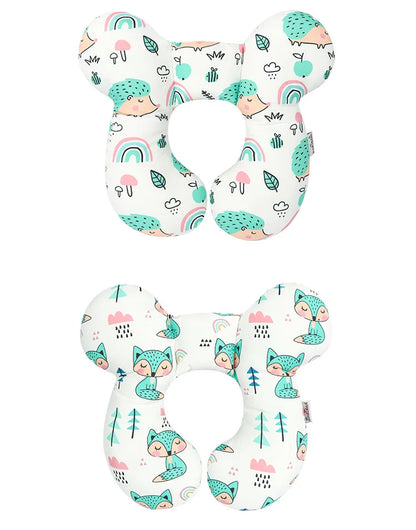 New Baby Pillow Protective Travel Car Seat Head Neck Support Pillows Newborn Children U Shape Headrest Toddler Cushion 0-3 Years