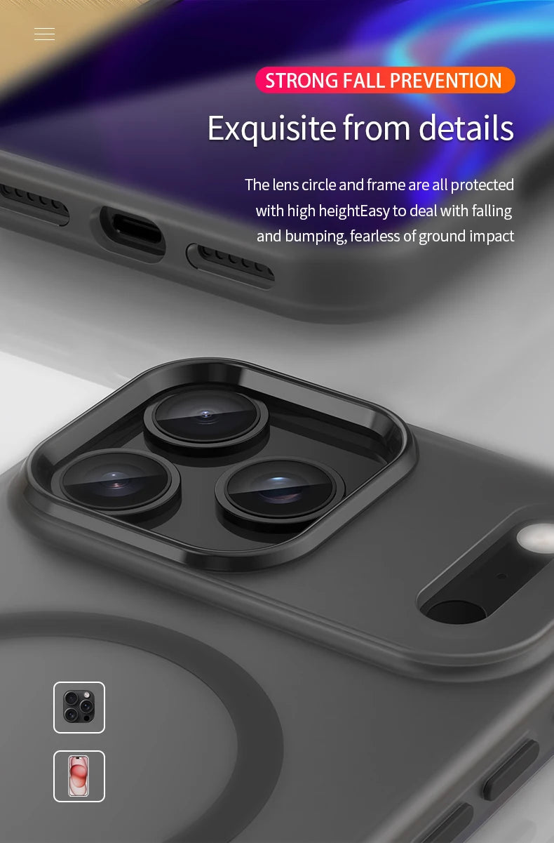Luxury Ultra Thin Soft Silicone Magsafe Case For iPhone 17 Pro Max 17 Plus 17 Pro 17 promax Wireless Charge Magnetic Jelly Cover RELUX.STORE