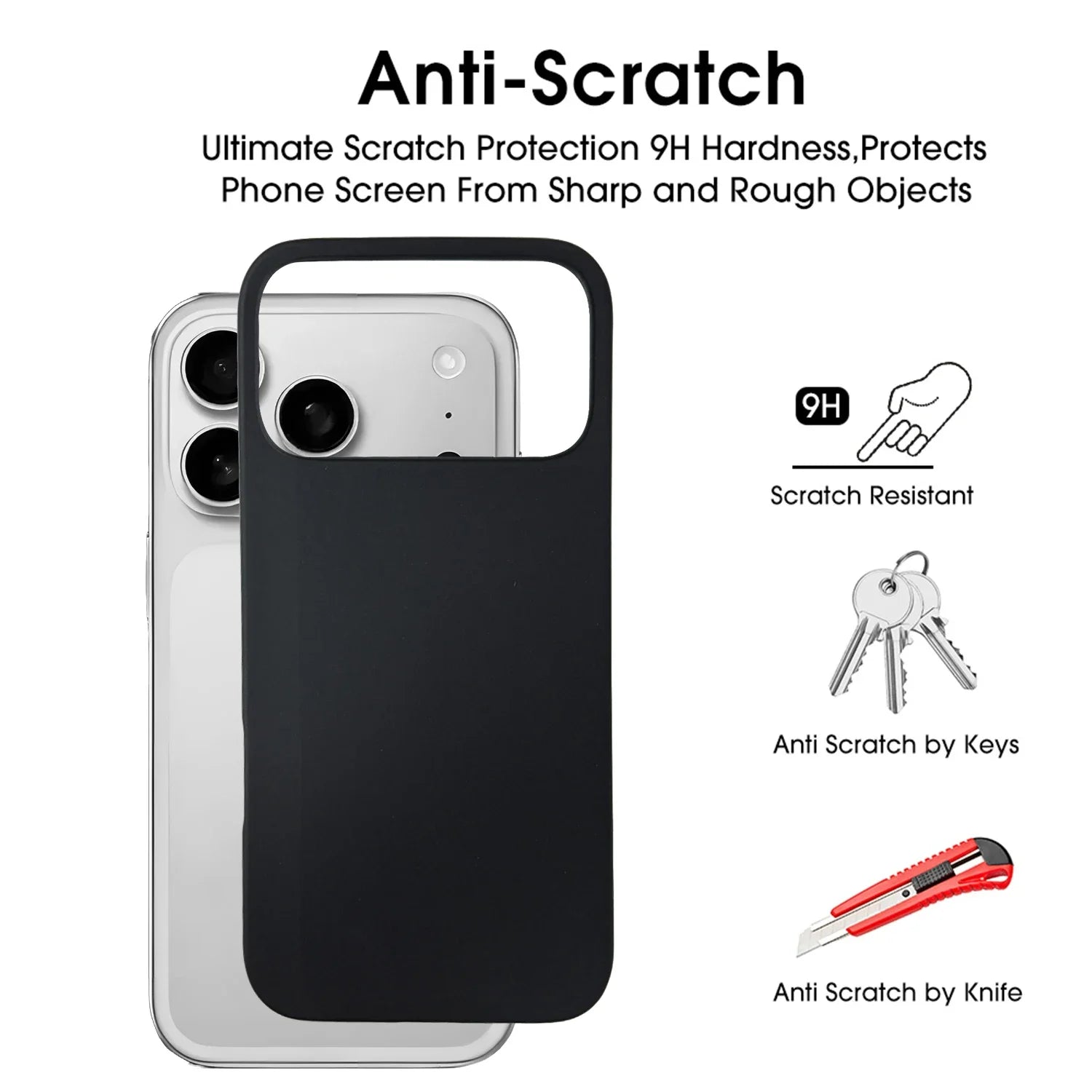 Soft TPU Matte Frosted Case For iPhone 17 17Air 17Pro Max Back Cover Scratch Resistant Protector Shell For iPhone17 Accessories RELUX.STORE