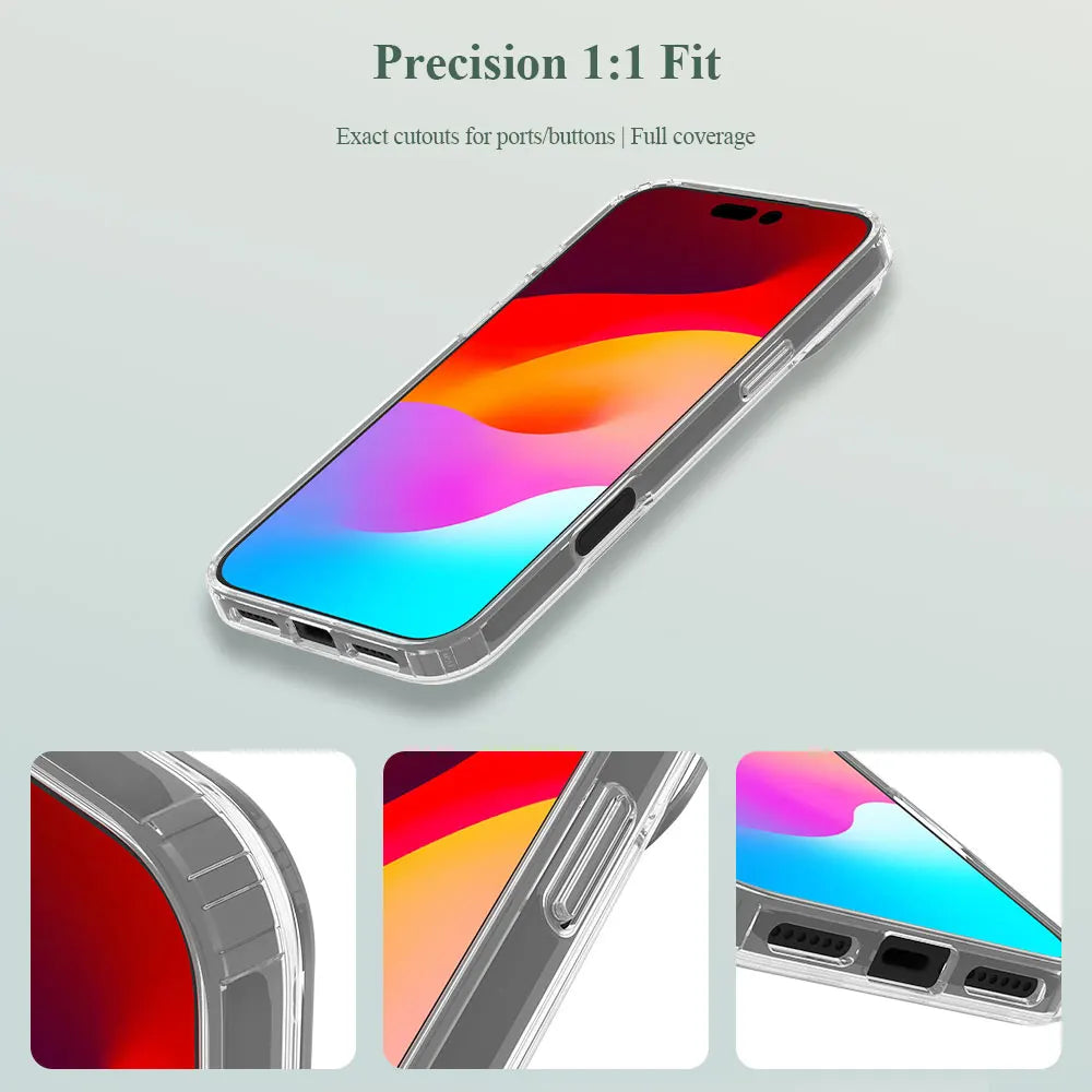 Lereach Crystal Clear Phone Case for iPhone 17 Pro Max / 17 Air / 17 Pro / 17  - Ultra-Thin Shockproof | Anti-Scratch RELUX.STORE