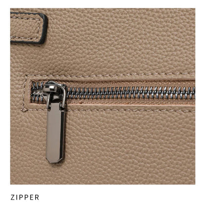 Genuine leather women's bag original first layer cowhide women's hand shoulder simple tote bag occupation RELUX.STORE