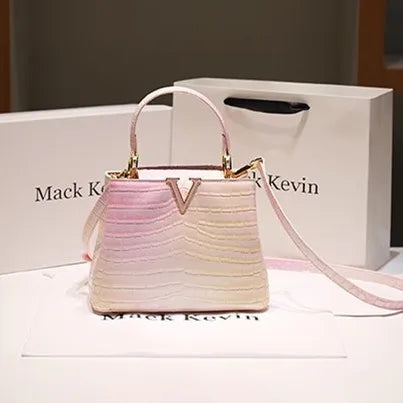 Luxury Fashion White Leather Women Handbags 2024 New Female Small Shoulder Messenger Bag Crossbody Portable Shell Bags RELUX.STORE