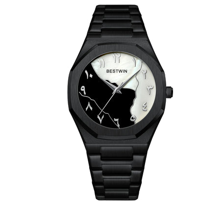 Stainless Steel Band Men Wrist Watches For Male Clock Top Brand Luxury Fashion Black Men Watches Quartz Wristwatches