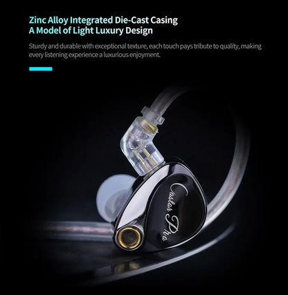 KZ Castor PRO in Ear Earphone HiFi Bass Dynamic Earbuds High-end Tunable Headphone Harman Target with Improved Bass Headsets RELUX.STORE