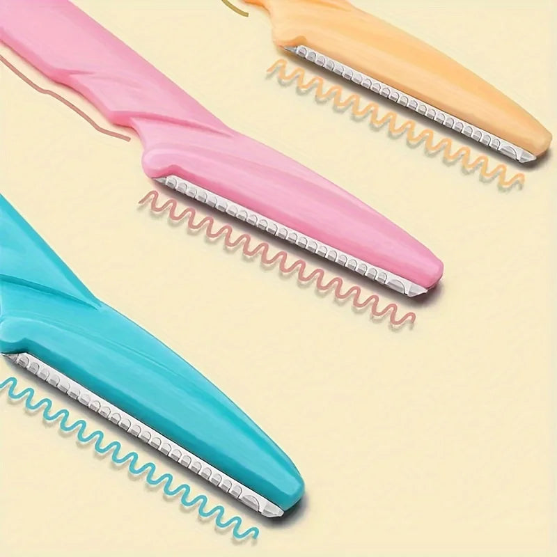 3/5/6/12/24Pcs Multifunction Eyebrow Razor Kit - Precise Trimming, Shaping,Facial Hair Removal Tool with Easy Grip Handle RELUX.STORE