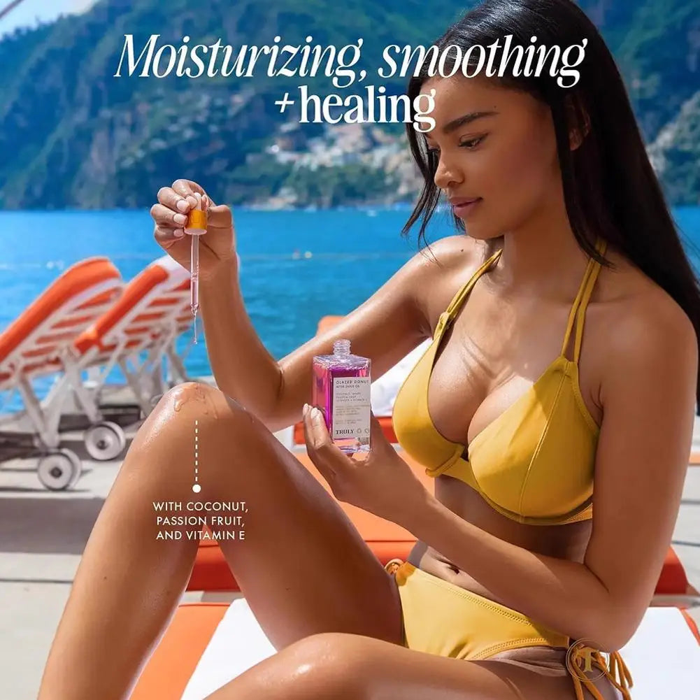 TRULY Brightening Hip Essence Firming After Shave Oil For Smoothing Skin Deep Nourishing Repair Damaged Skin Aftershave Oil RELUX.STORE