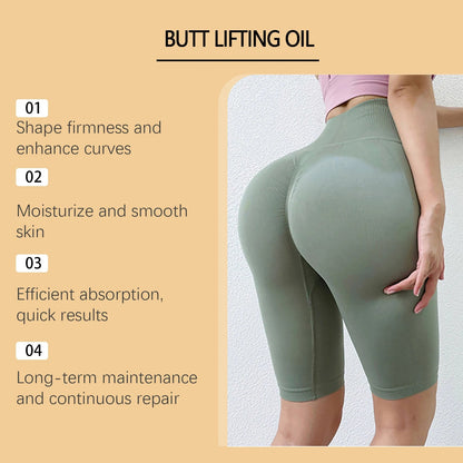 Buttock Enlargement Oil Hip Lifting Growth Firming Nourishing Moisturize Skin Tighten Pores Enhance Elasticity Body Massage Care RELUX.STORE
