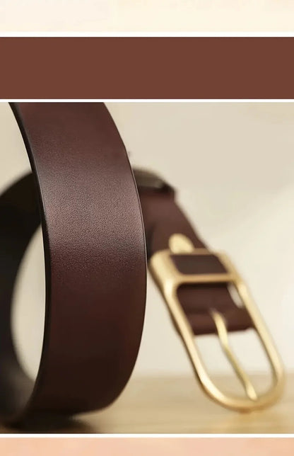 Men's Trendy Casual Belt For Men Coboy Style Belts Pin Buckle Belt Jeans Retro Belt Business Casual Belt RELUX.STORE