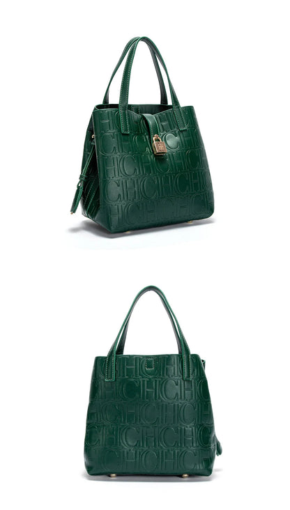 Classic Simple Solid Color Women's New 2024 Large Capacity Handbag Letter Element Women's Handbag RELUX.STORE