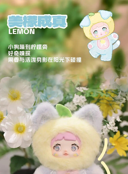 Nommi V3 Interesting Fruits Series Dream Eyes Blind Box Plush Doll Bag Pendant Vinyl Mystery Box Action Figure Children Toy Gift