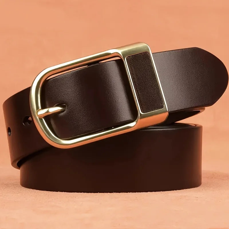 Men's Trendy Casual Belt For Men Coboy Style Belts Pin Buckle Belt Jeans Retro Belt Business Casual Belt RELUX.STORE