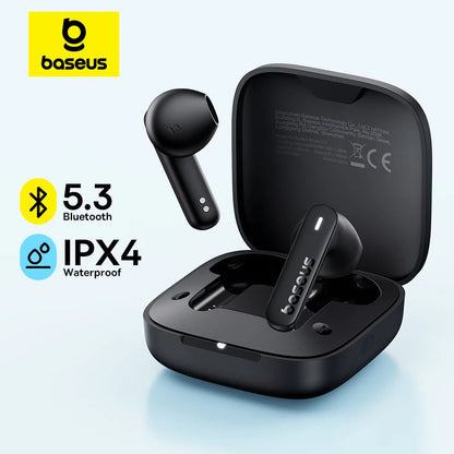 Baseus Bowie E16 Wireless Earphone Bluetooth 5.3 Earphones 30H Long Battery Life IPX4 Waterproof True Wireless Headphone Earbuds RELUX.STORE
