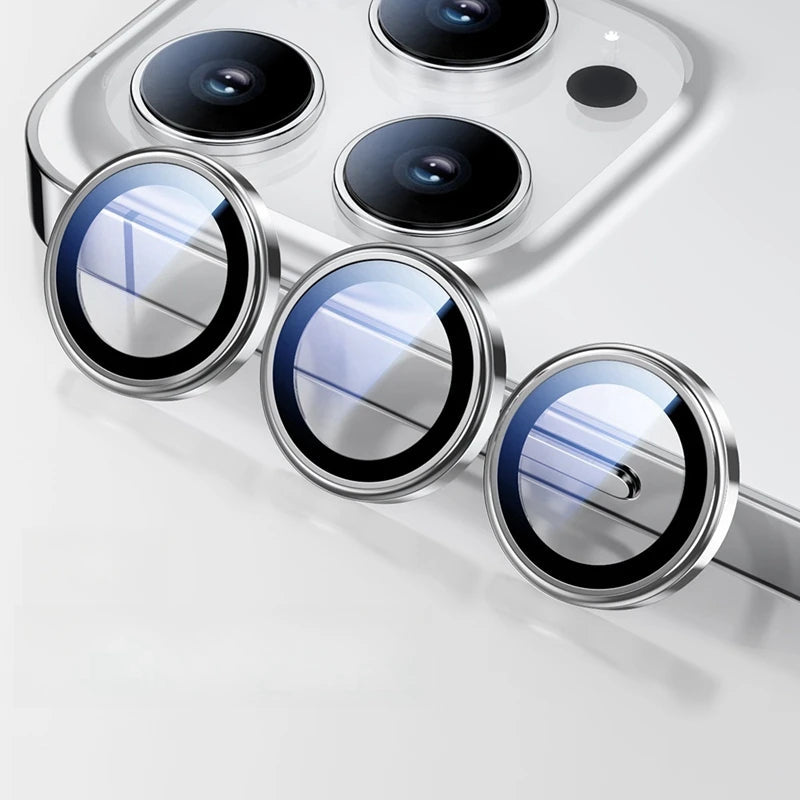 Alloy Ring Lens Tempered Glass For iPhone 17 16 Pro max 17Air Plus Metal Camera Protector Back Lens Cover Cap for 17pro RELUX.STORE