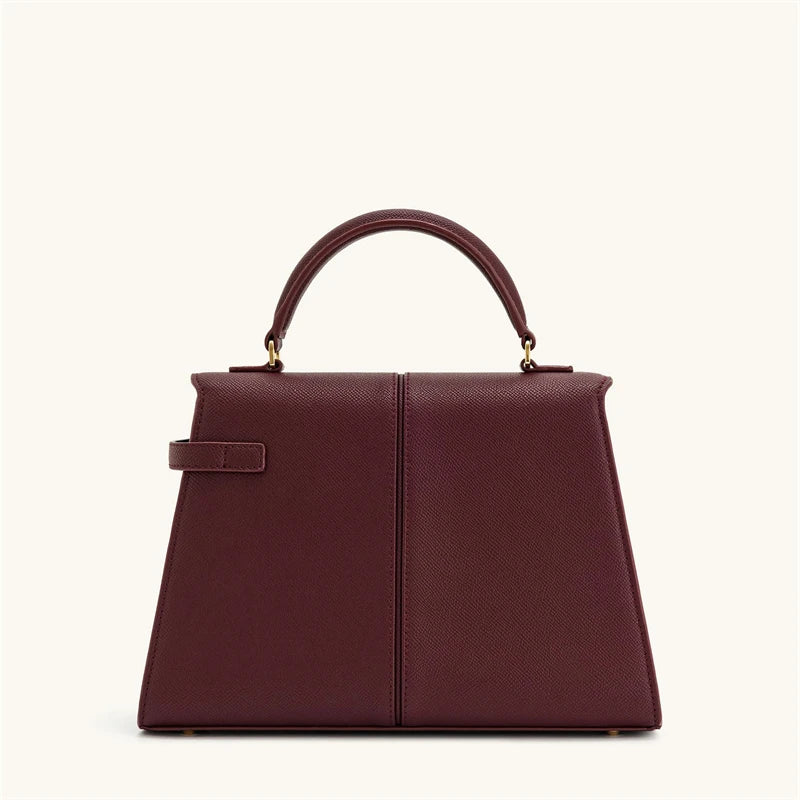 JW PEI Women's Handbag Elise Designer Fashion 2025 New Burgundy Handbag Large Square Crossbody Bag High-end Women's Bag RELUX.STORE
