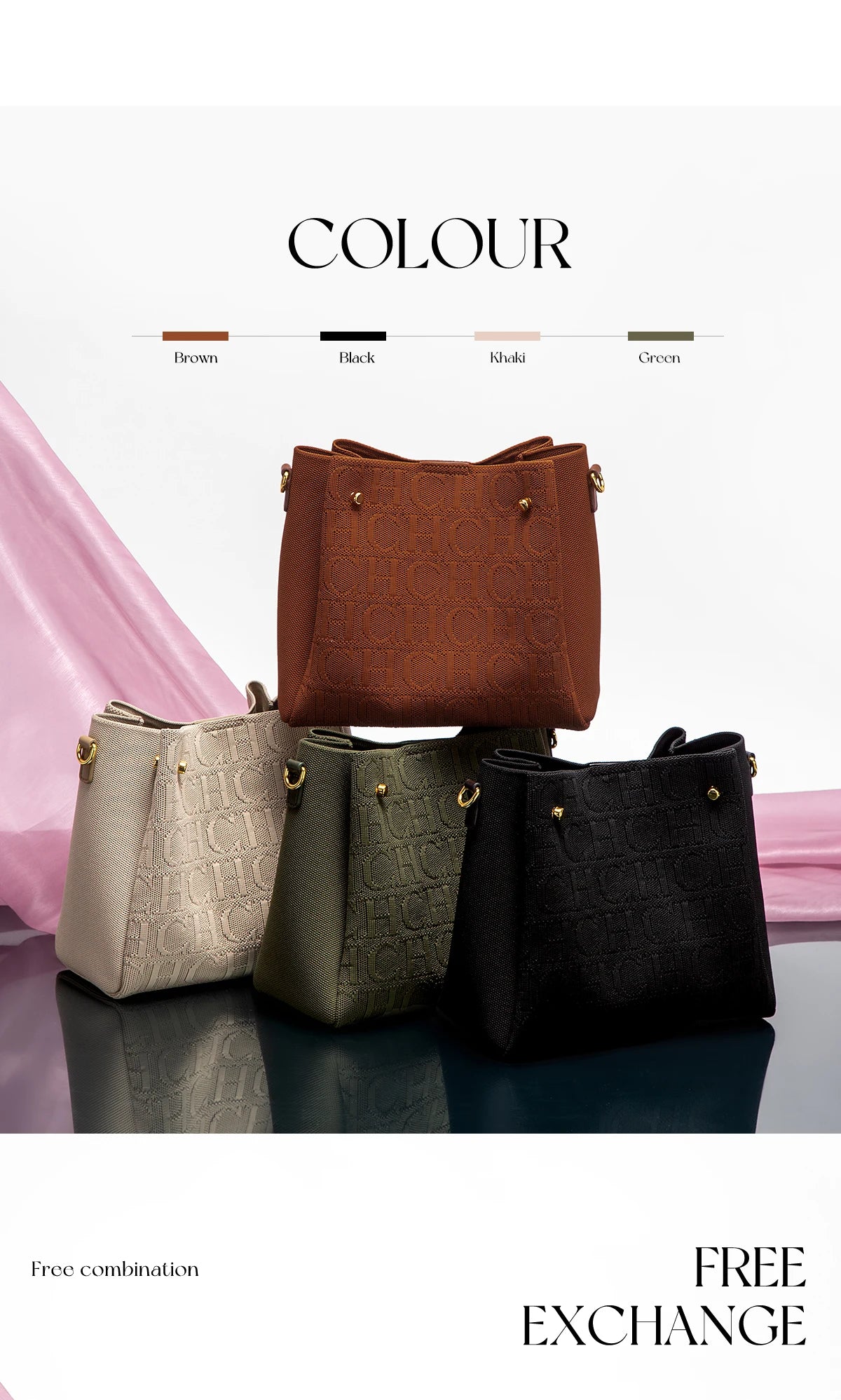 Crossbody Elegant Design Sense Letters Drawstring Design Brand Women's Bag Fashion Casual Hundred Women's Bag Crossbody RELUX.STORE