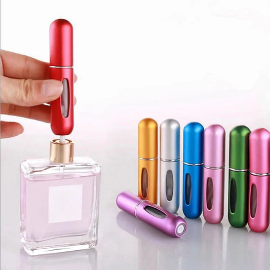 5ml Perfume Refill Bottle Portable Mini Refillable Spray Jar Scent Pump Empty Cosmetic Containers Atomizer for Travel Tool Hot RELUX.STORE
