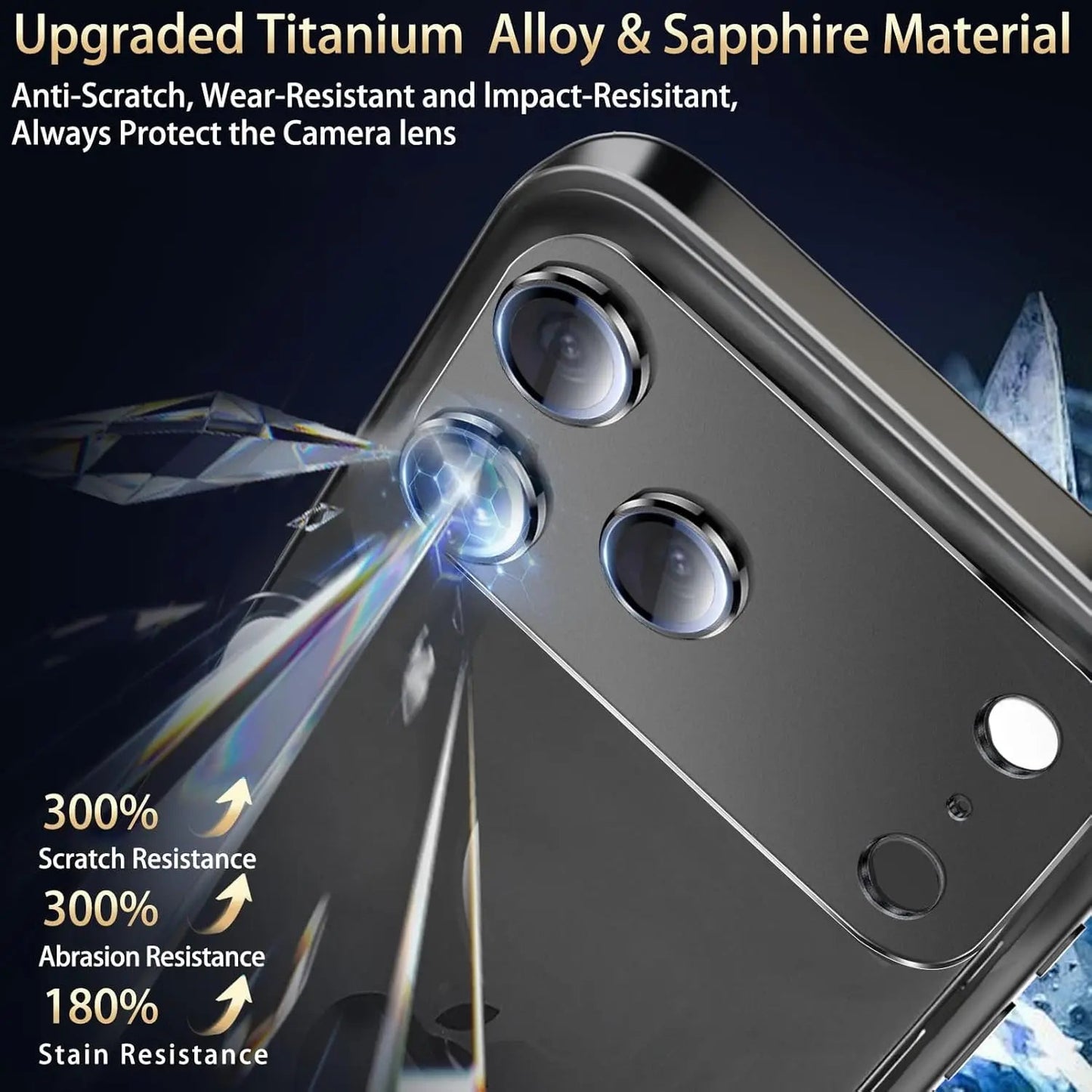 for Phone 17 Pro Max 17Air Camera Lens Protector Strong Adsorption Metal 9H+ Tempered Glass Camera Screen Full Protective Cover RELUX.STORE