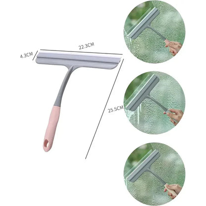 1PC Shower Window Squeegee for Shower Doors Bathroom Window and Car Glass Cleaning Supplies for Housekeeping