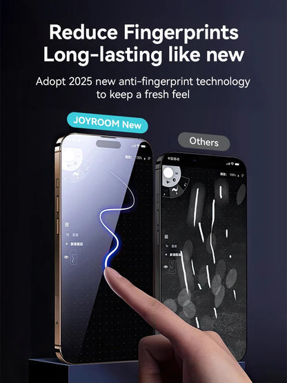 Joyroom 1/2PCS For iPhone 17 Pro Max Anti-Spy Glass Privacy Screen Protector Glass For iPhone 17 Pro 17 Air Tempered Glass Film RELUX.STORE