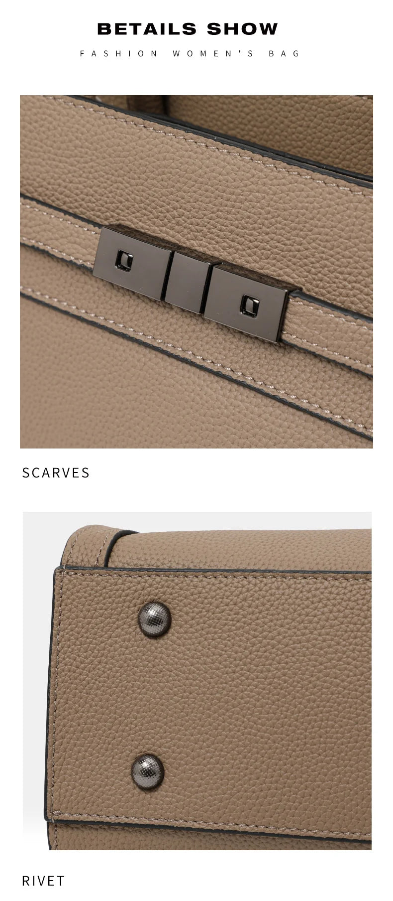 Genuine leather women's bag original first layer cowhide women's hand shoulder simple tote bag occupation RELUX.STORE