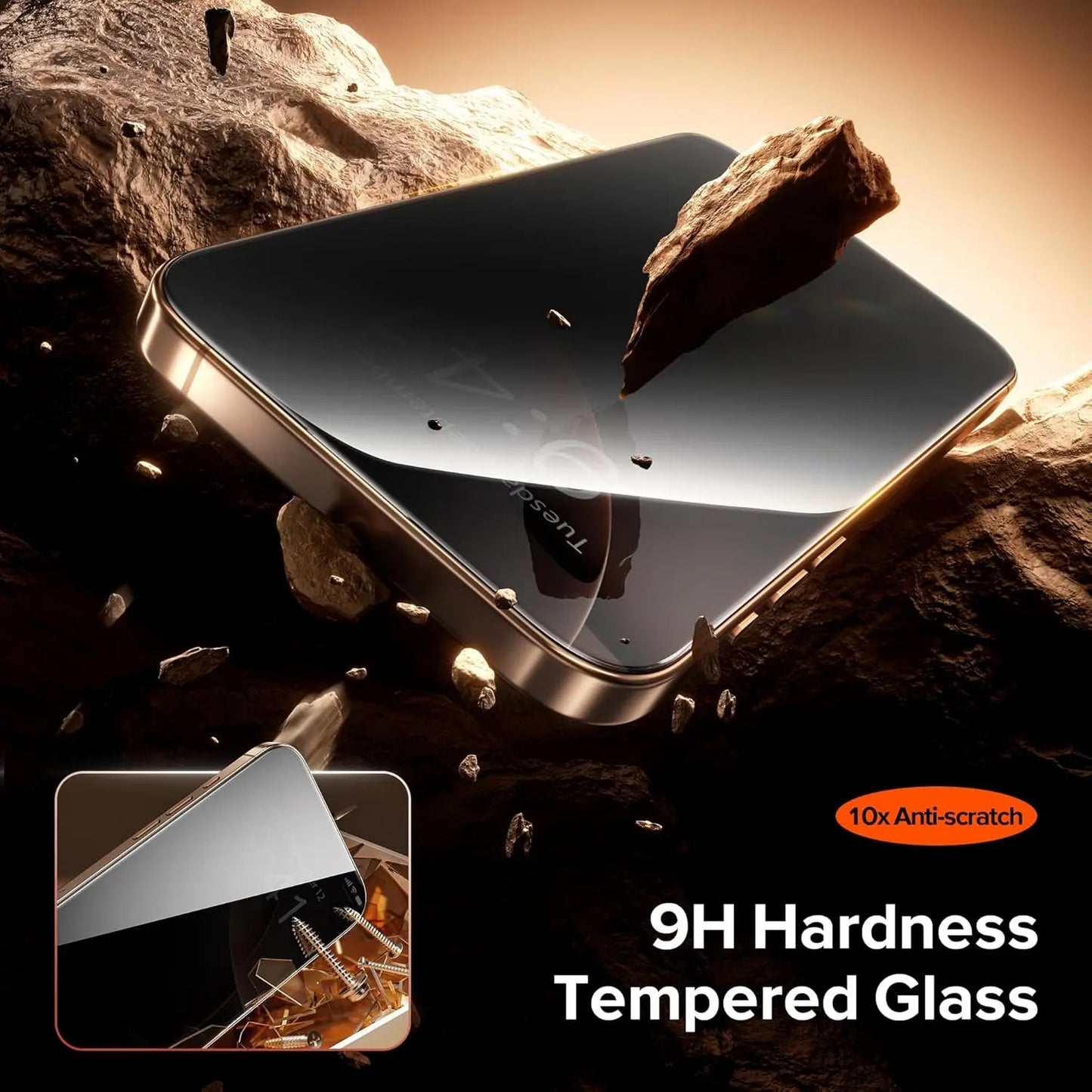 for IPhone 17 17 Pro 17Air 17ProMax Easy Instlltion 9H Hardness Anti-Spy Tempered Glass Dustproof Privacy Screen Protector 2025 RELUX.STORE