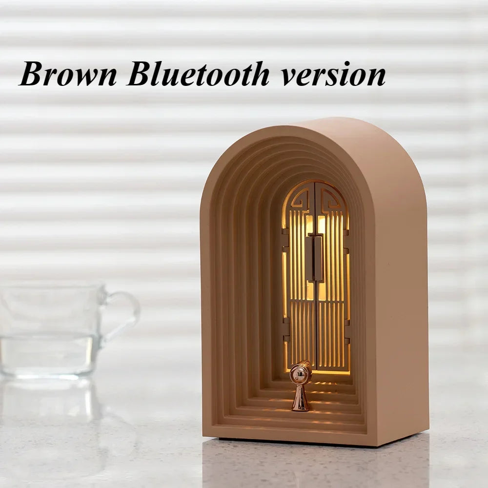Desktop Ornament, Desk Lamp, LED Creative Bedside Decoration, Night Light, Bedroom Living Room, USB Charging, Bluetooth Speaker
