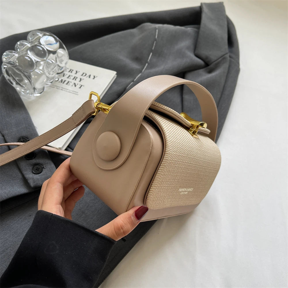 Simple Fashion Mini Square Women Crossbody Bags 2024 Luxury Designer Purses And Handbags Box Shape Pure Color Shoulder Satchels RELUX.STORE