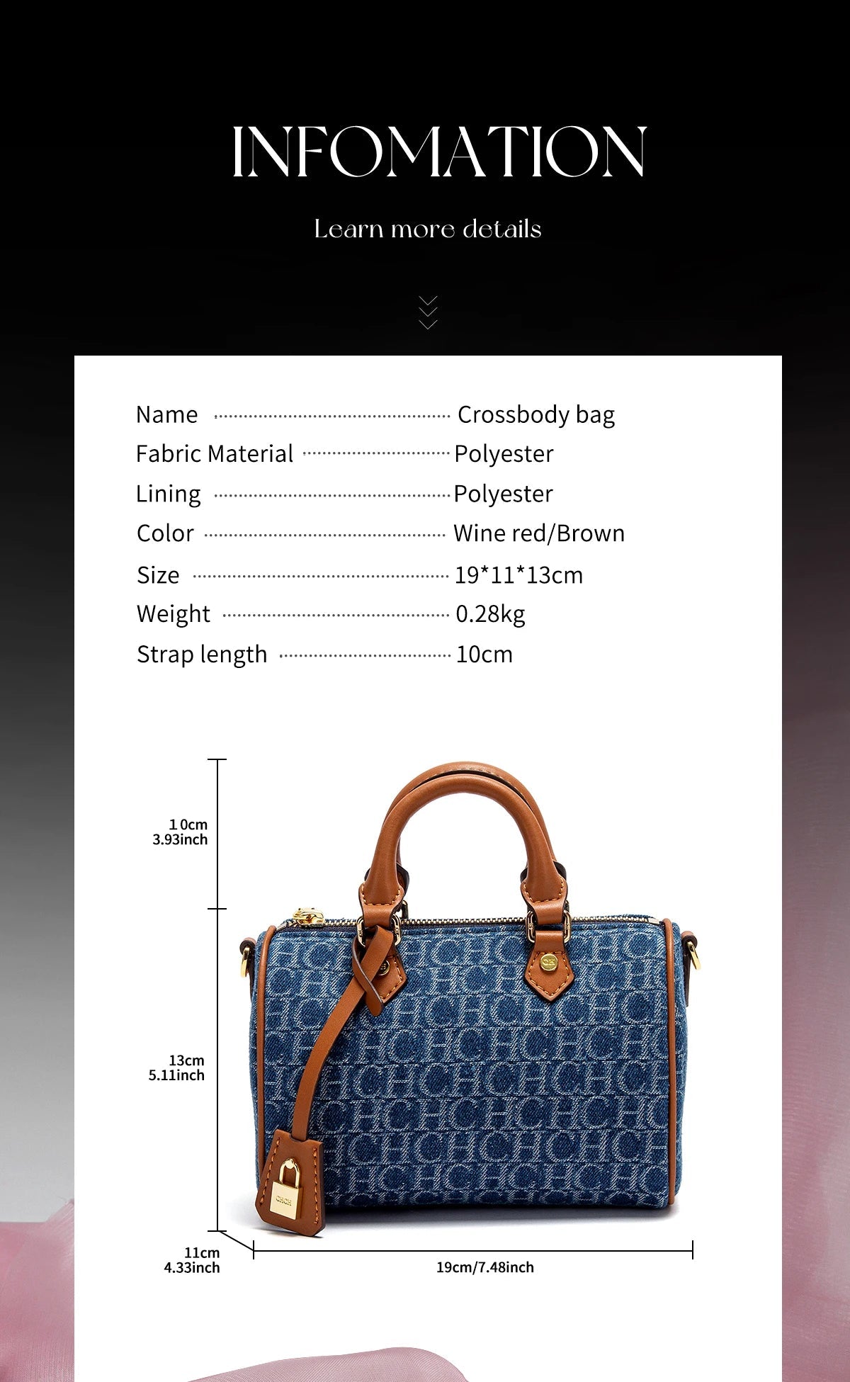 Women's Shoulder Bag 2025 New Cowboy Splicing Pillow Bag, Casual Party Women's Handbag RELUX.STORE