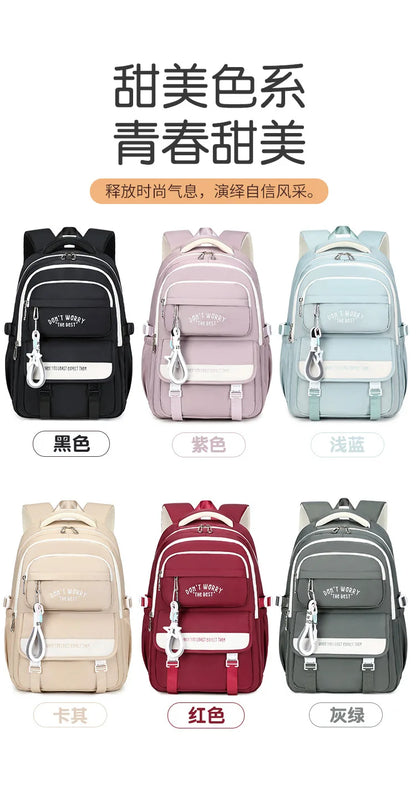 Fashion Girls School Backpack School Bags Teenage laptop Backpack Casual Travel backpack Book Bag Children schoolbag Waterproof