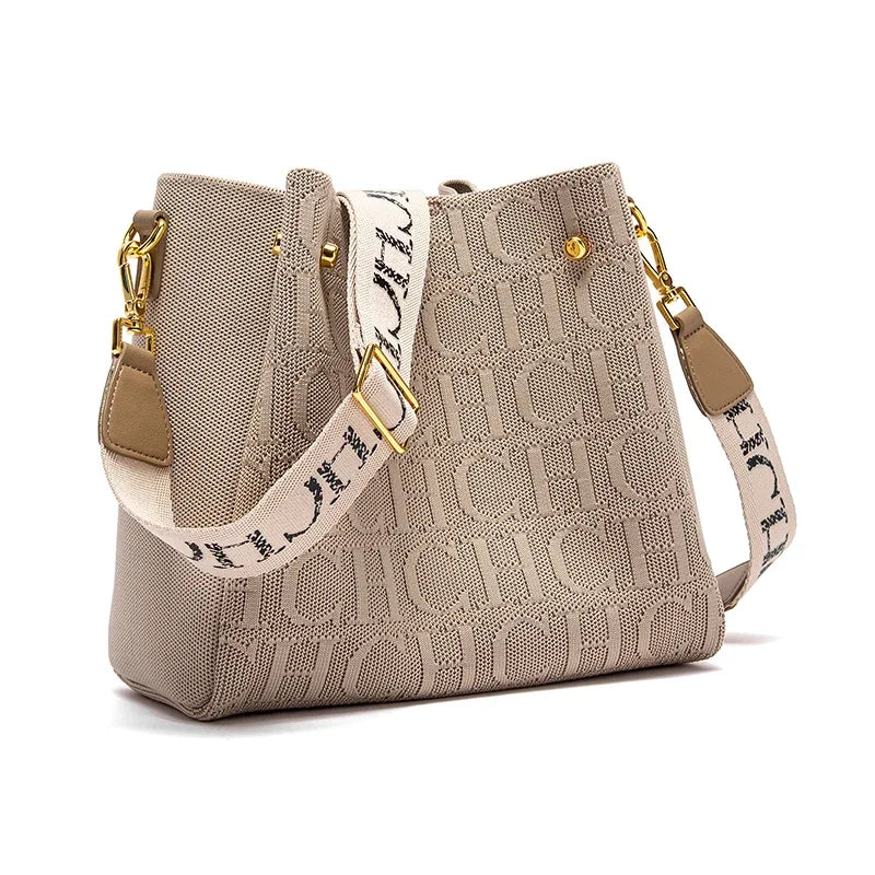 Crossbody Elegant Design Sense Letters Drawstring Design Brand Women's Bag Fashion Casual Hundred Women's Bag Crossbody RELUX.STORE