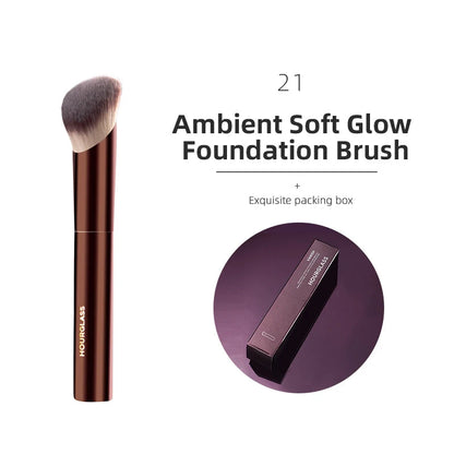 Hourglass Makeup Brush All Kinds Eyeshadow Foundation Concealer Powder Bronzer Blusher Eyeliner Retractable Professional Brushes RELUX.STORE