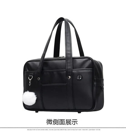 Japanese Casual PU Shoulder Bag Junior High School Students School Bag Handbag Anime Uniform Bag Tote Bags for Women Bolsos RELUX.STORE
