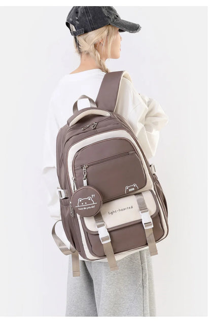 Fashion Girls School Backpack School Bags Teenage laptop Backpack Casual Travel backpack Book Bag Children schoolbag Waterproof