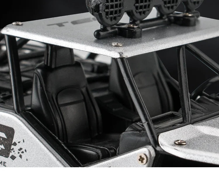 RC Cars Remote Control Car 1:12/16 Off Road Truck Metal Shell LED Headlights Offroad Monster RC Trucks 4WD All Terrain Toys Kids