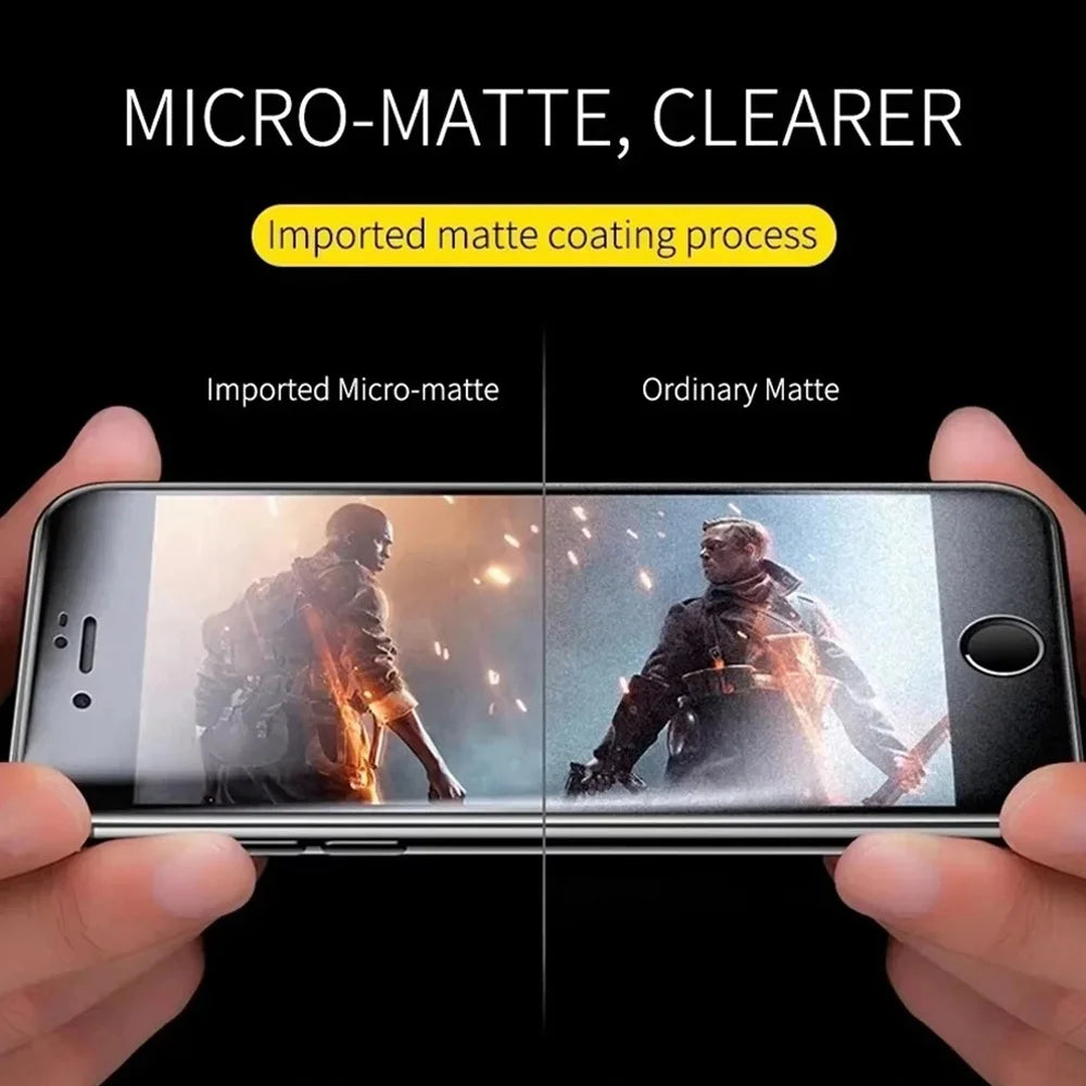 Ceramic Screen Protector For iPhone 17 16 15 14 13 Pro Max Matte Ceramic Film For iPhone 11 12 17 Pro Soft Film Not Glass RELUX.STORE