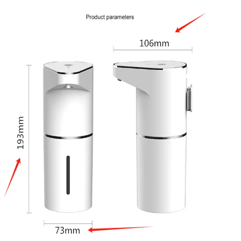 New intelligent induction multi gear contactless wall mounted vertical hand sanitizer rechargeable soap dispenser foam machine RELUX.STORE