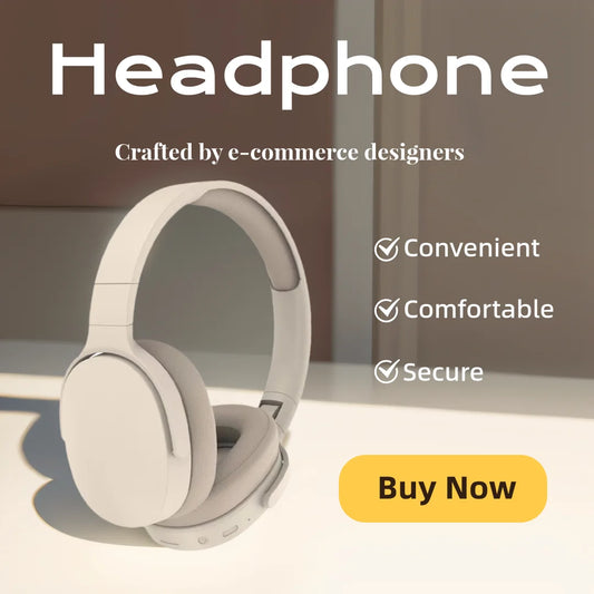 Wireless Bluetooth Earphone Stereo Hifi Headset Super Long Battery Life Game Earbuds Over-ear Wireless Headphones Blutooth