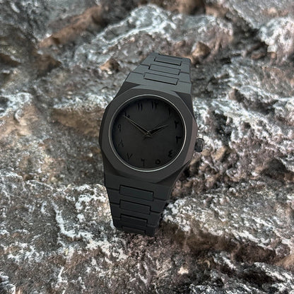 Hot sales in the Middle East high-end plastic men's watch with Arabic numerals neutral casual simple quartz watch