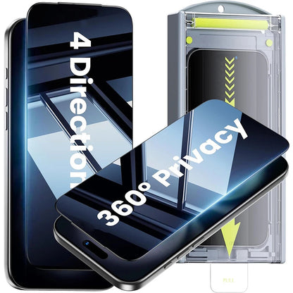 HD/Anti Spy Screen Protectors For iPhone 17 17Air 17Pro MAX Dust Free Installation Privacy Tempered Glass Anti Scratch Films RELUX.STORE