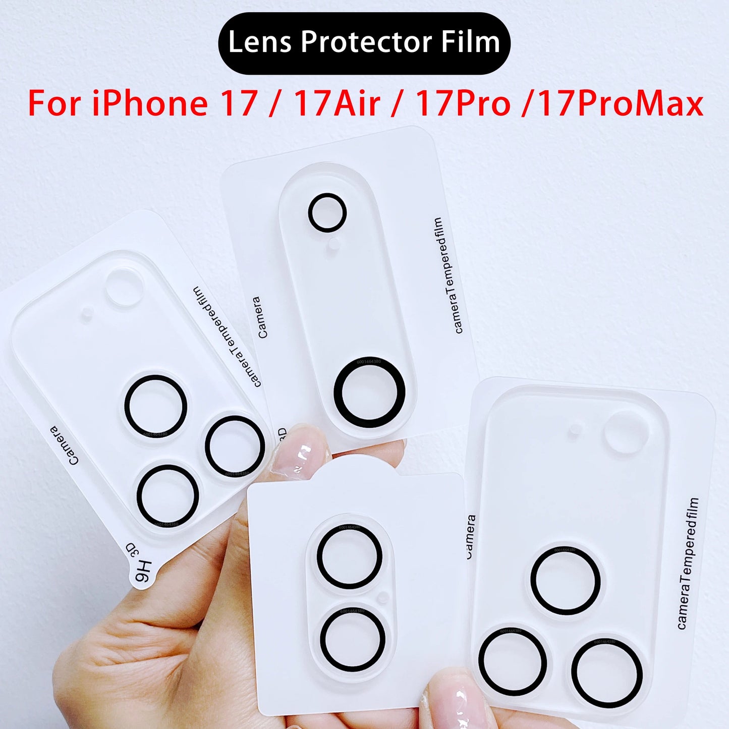 1 - 2 Pcs Camera Lens Glass For iPhone 17 Pro Max Camera Lens Screen Protector Film For iPhone 17 Air 17 Pro 17 Lens Glass RELUX.STORE