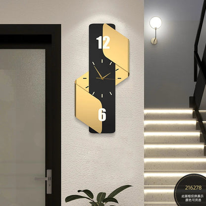 Luxury Digital Wall Clocks Living Room Art Mural Big Size Modern Wall Watch Minimalist Silent Horloge Murale Home Decoration RELUX.STORE