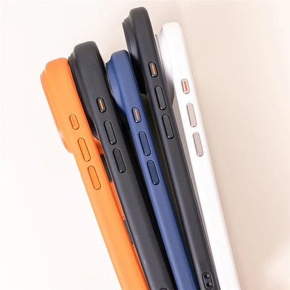 Active Touch Camera Button Matte Armor Case For iPhone 17 Air 16Pro 15 17Pro Max Translucent Hybrid Shockproof Hard Phone Cover RELUX.STORE
