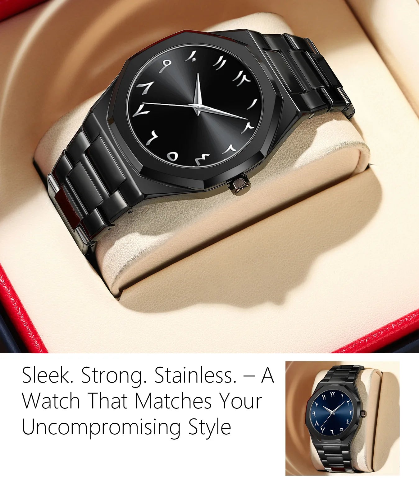 Stainless Steel Band Men Wrist Watches For Male Clock Top Brand Luxury Fashion Black Men Watches Quartz Wristwatches