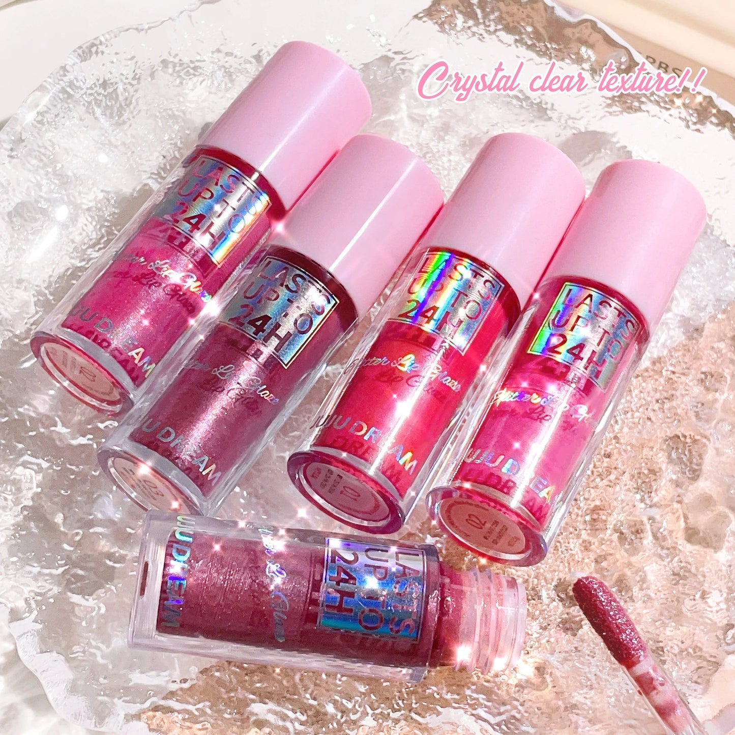 Flowing light Glitter Lip Glaze Long Lasting Lip Gloss Waterproof Liquid Lipstick Makeup Lip Oil Lip Tint Moisturizing RELUX.STORE
