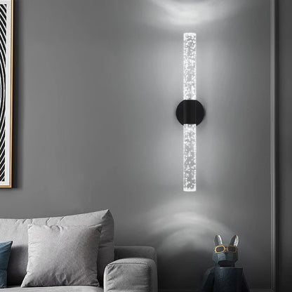 Nordic Bubbles Crystal Rod LED Wall Lamp Bedroom Bedside Living Room Wall Light Aisle Interior Home decoration AC85-265V