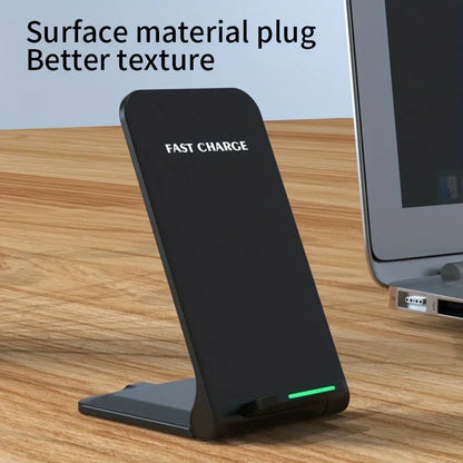 Foldable 30W Wireless Charger Stand Pad For iPhone 16 15 14 13 12 Pro X XS 8 Samsung Xiaomi Induction Fast Charging Dock Station